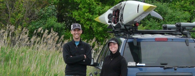 With much planning of routes Plan A(new downwind course), Plan B(old course), Plan C(Weavers Cove’s, in lee on opposite side of Aquidneck Island), the ever adventurous New England Surfskiers put...