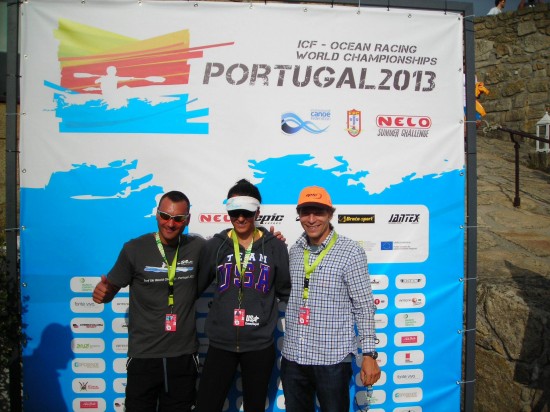 Borys, Beata, Dorian at ICF World Championship