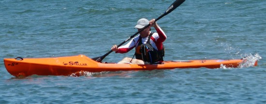 Tim at Sakonnet River Race 