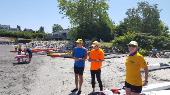 Bruce, Chris, and Mary Beth wait in vain for me to come up with a humorous caption.