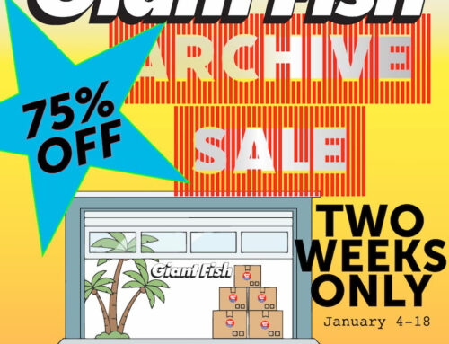 Giant Fish Closing, Offering 75% Archive Sale
